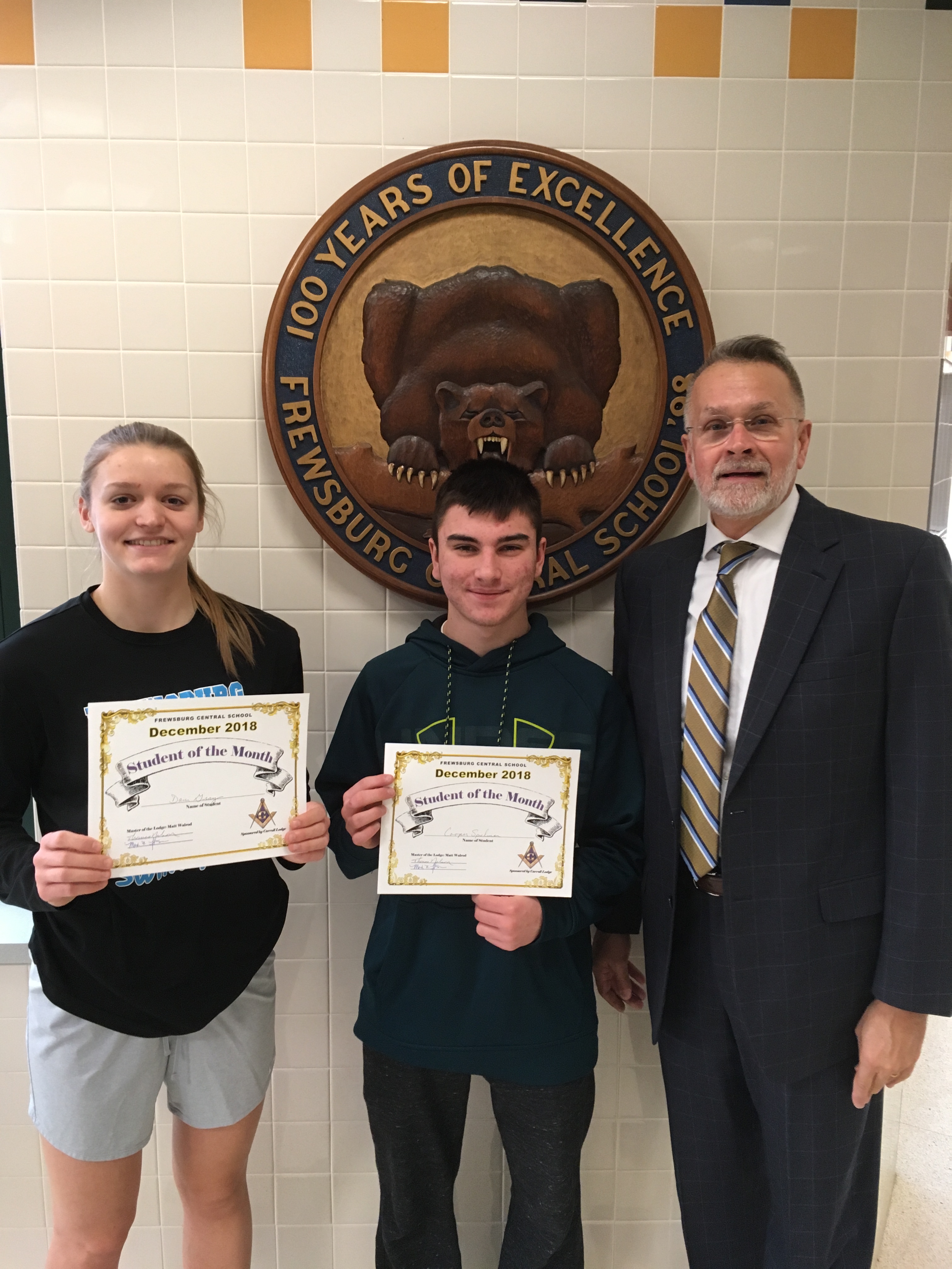 Frewsburg Announces Students Of The Month News, Sports, Jobs Post
